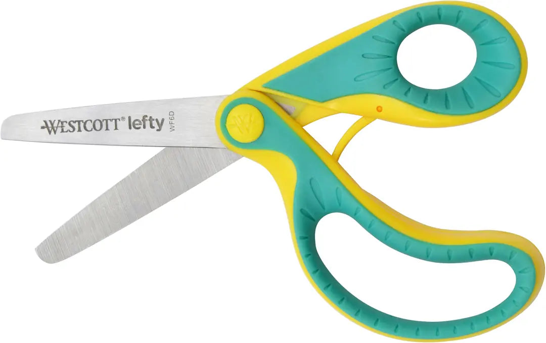 WESTCOTT Schere Softrgip Ergo 13cm E-22003 00 gelb/türkis