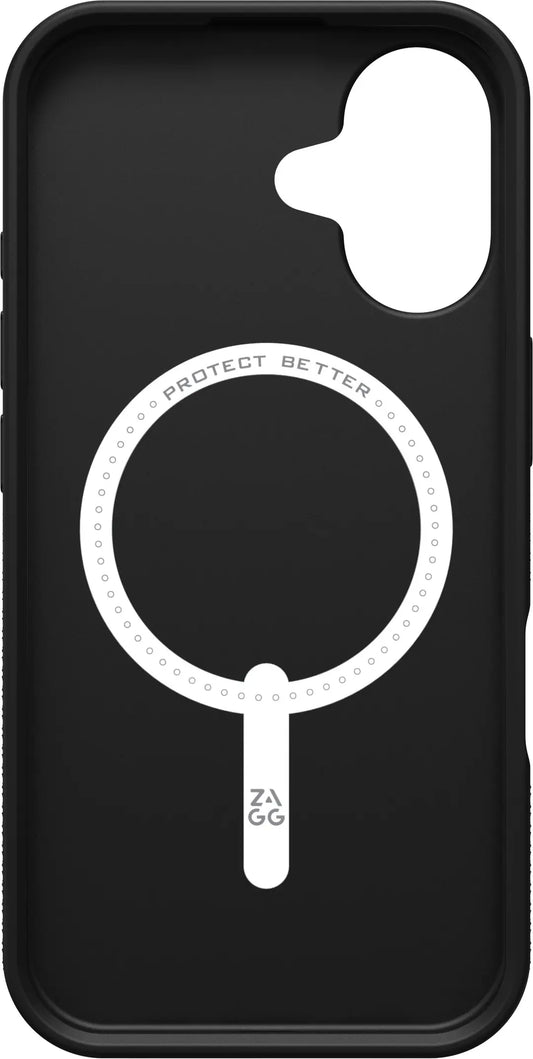 ZAGG Luxe Cases Snap Apple 702315006 iPhone 16,Black