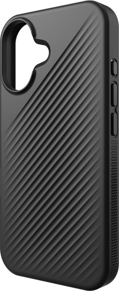 ZAGG Luxe Cases Snap Apple 702315006 iPhone 16,Black