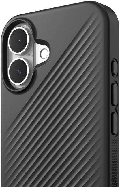 ZAGG Luxe Cases Snap Apple 702315006 iPhone 16,Black
