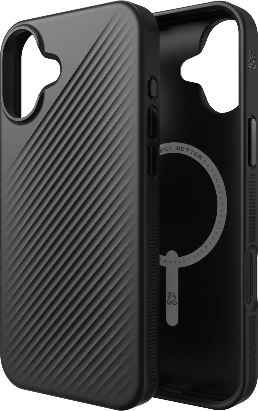 ZAGG Luxe Cases Snap Apple 702315007 iPhone 16 Plus, Black