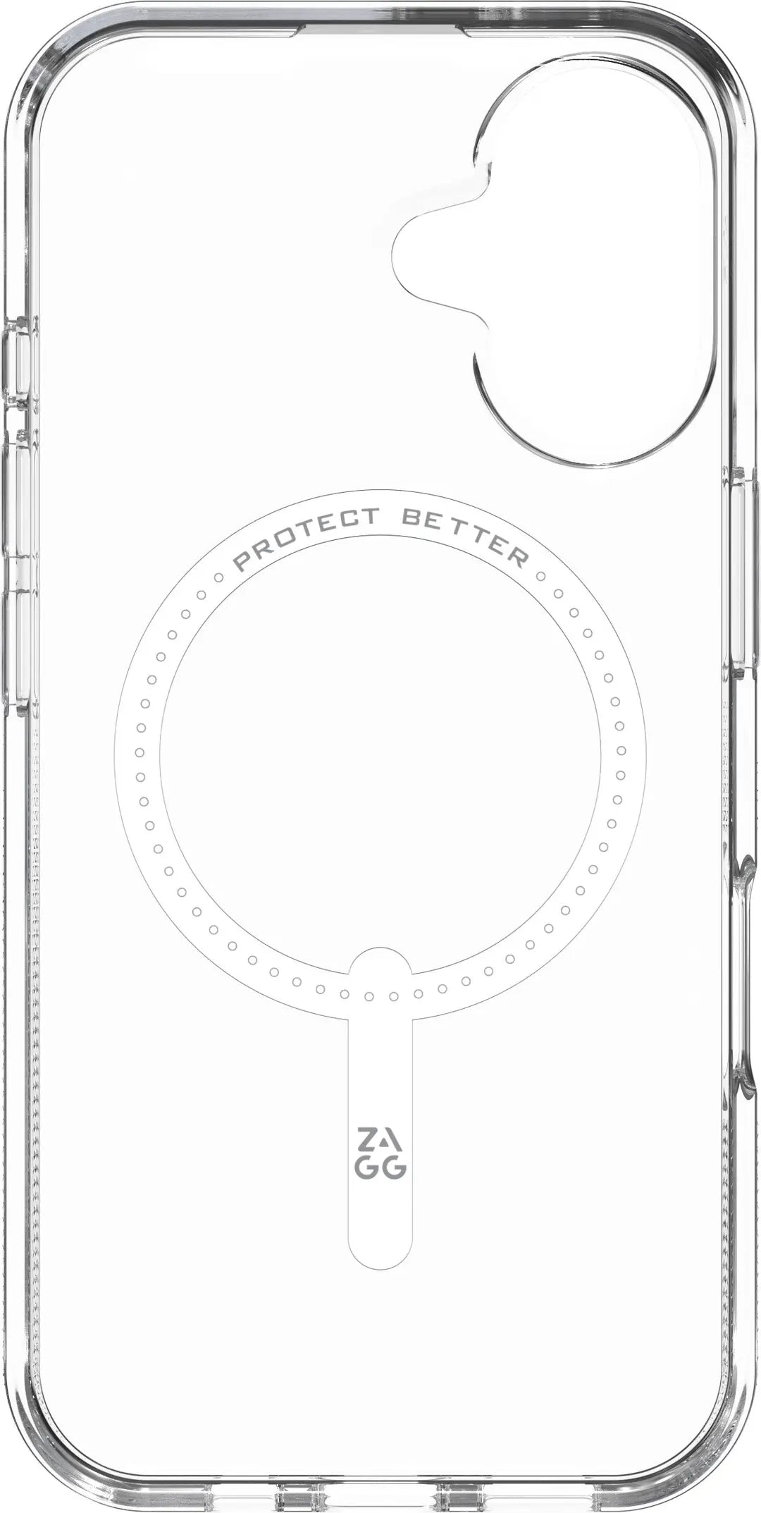 ZAGG Luxe Cases Snap Apple 702315010 iPhone 16, Clear