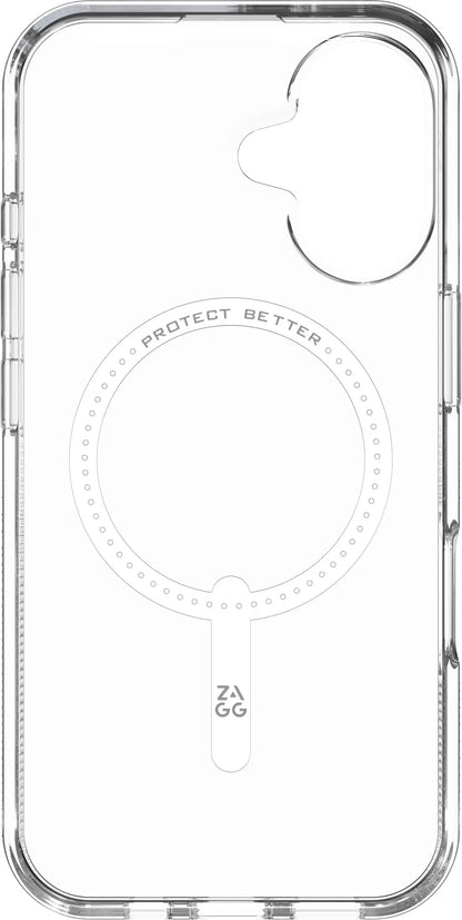 ZAGG Luxe Cases Snap Apple 702315010 iPhone 16, Clear