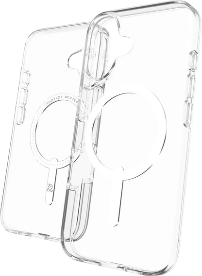 ZAGG PH CrystlPal Cases Lite Snap 702315034 Apple iPhone 16,Clear