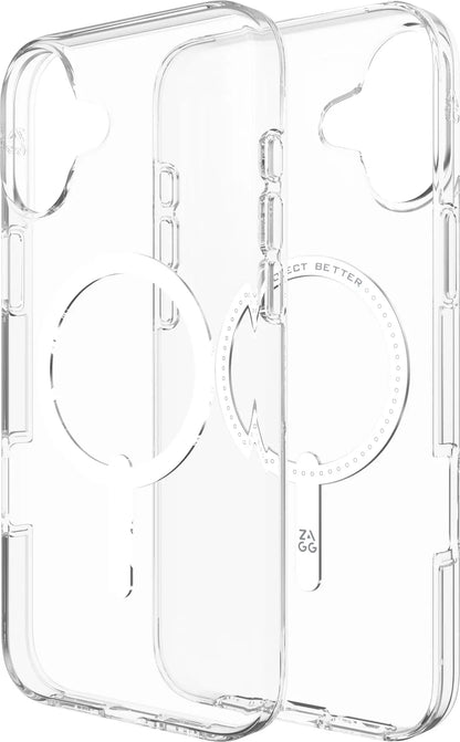 ZAGG PH CrystlPal Cases Lite Snap 702315035 Apple iPhone 16 Plus,Clear