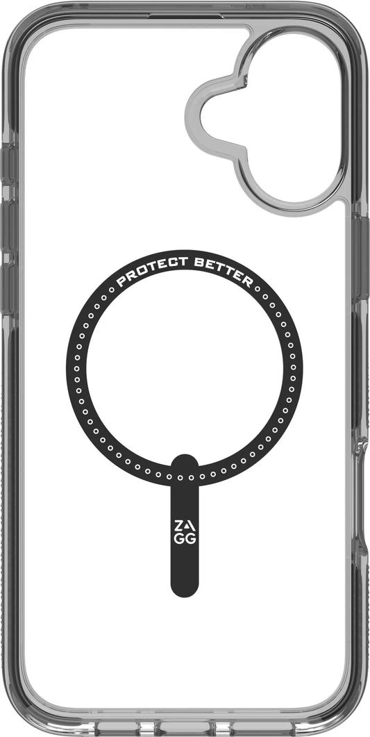 ZAGG Santa Cruz Cases Snap Apple 702315051 iPhone 16 Plus,Black