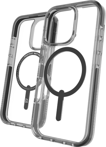 ZAGG Santa Cruz Cases Snap Apple 702315052 iPhone 16 Pro,Black