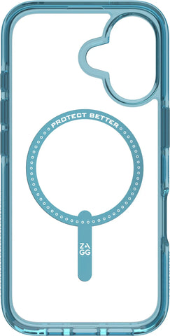 ZAGG Santa Cruz Cases Snap Apple 702315058 iPhone 16,Retro Blue