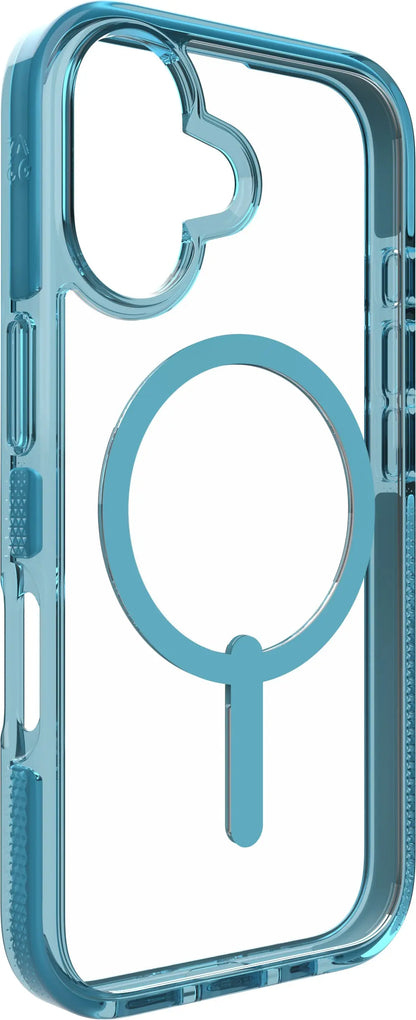 ZAGG Santa Cruz Cases Snap Apple 702315058 iPhone 16,Retro Blue