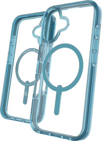 ZAGG Santa Cruz Cases Snap Apple 702315058 iPhone 16,Retro Blue