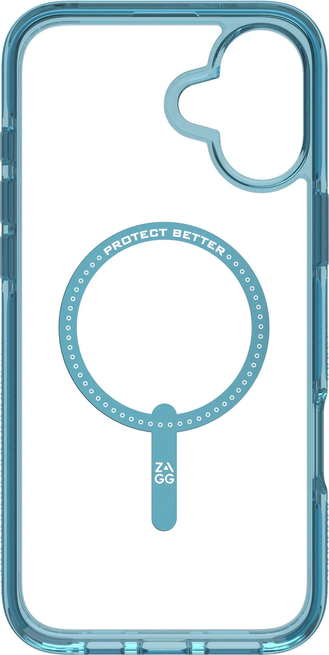 ZAGG Santa Cruz Cases Snap Apple 702315059 iPhone 16 Plus,Retro Blue