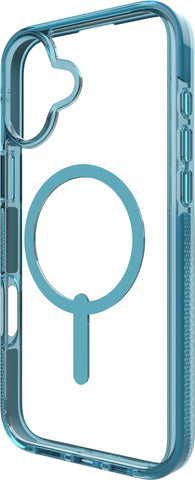 ZAGG Santa Cruz Cases Snap Apple 702315059 iPhone 16 Plus,Retro Blue