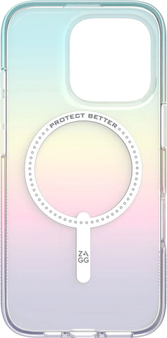 ZAGG Milan Cases Snap Apple 702315112 iPhone 16 Pro,Iridescent