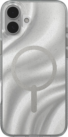 ZAGG Milan Cases Snap Apple 702315119 iPhone 16 Plus,Swirl Glitter