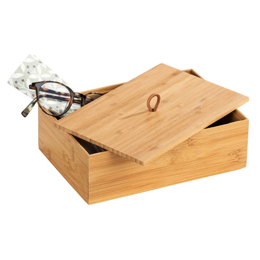 Boîte en bambou Terra L avec pont