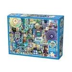 Blau 1000 Teile