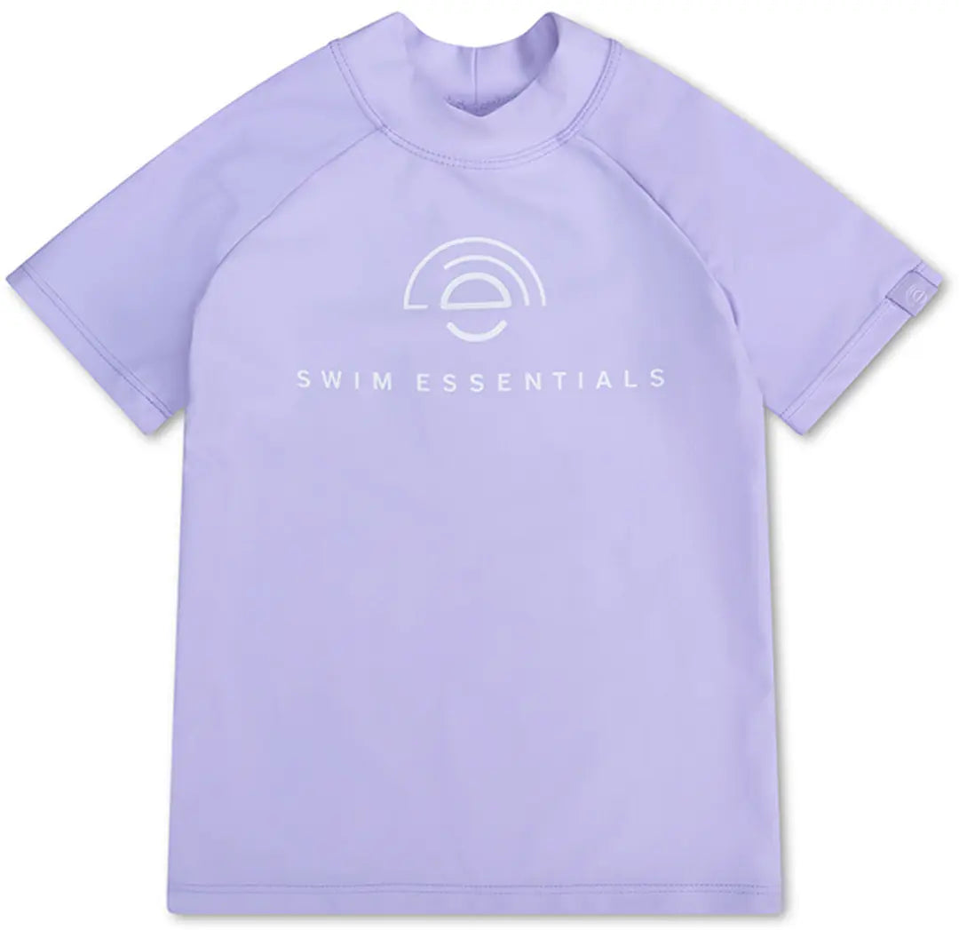 Swim Essentials | UV Shirt Unisex 98/104 | Kurzarm | Lila