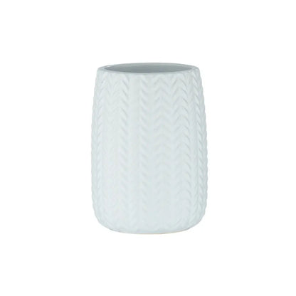 Wenko - Toothbrush Cup Barinas White - Sleek Style for Your Bathroom 🛁✨