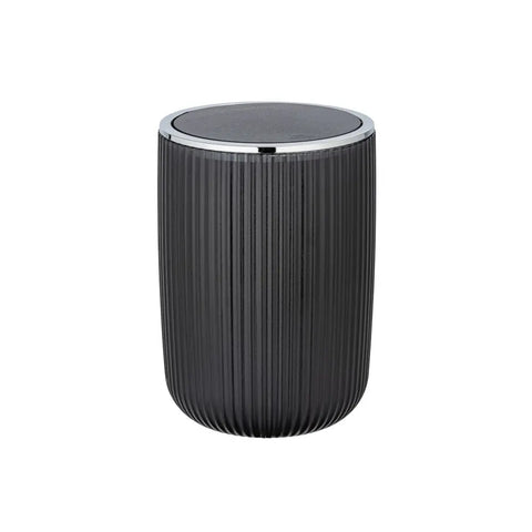 Wenko - Swing Lid Bucket Agropoli 5.5 Ltr. Gray - Stylish & Practical Storage Solution! 🗑️✨