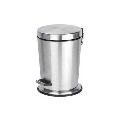 Wenko - Easy-Close Matte Pedal Bin 5L - Stylish & Functional Design 🗑️✨