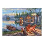 Seeufer am Loon Lake New York 1000 Teile