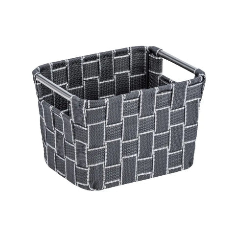 Wenko - Fedra M Bath Basket Charcoal - Stylish Organization 🛁✨