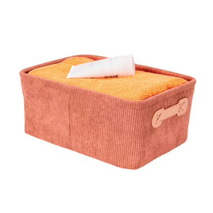 Wenko - Anela Dusty Pink Basket - Stylish Bathroom Organization 🌸🧺