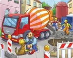 Puzzles Baustellenfahrzeuge