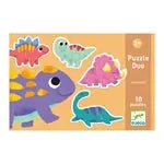 Puzzle Duo Dinosaurier