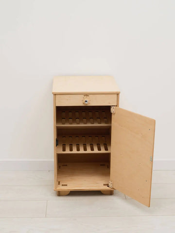 wooden refrigerator for children