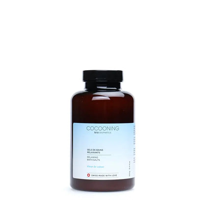 Cocooning Biocosmetics - Sól do kąpieli relaksacyjnej Calm Flower 🌼 Rozkoszuj się całkowitą spokojnością!