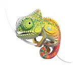 3D Bastelset Chamäleon (MQ6)
