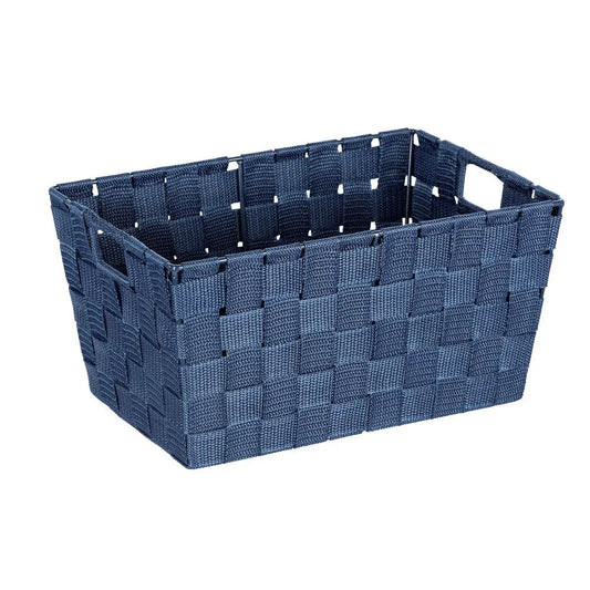 Wenko - Adria S Bathroom Basket - Sleek & Versatile Storage 🛁💙
