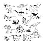 Kinder Stempel Funny Dinosaurier