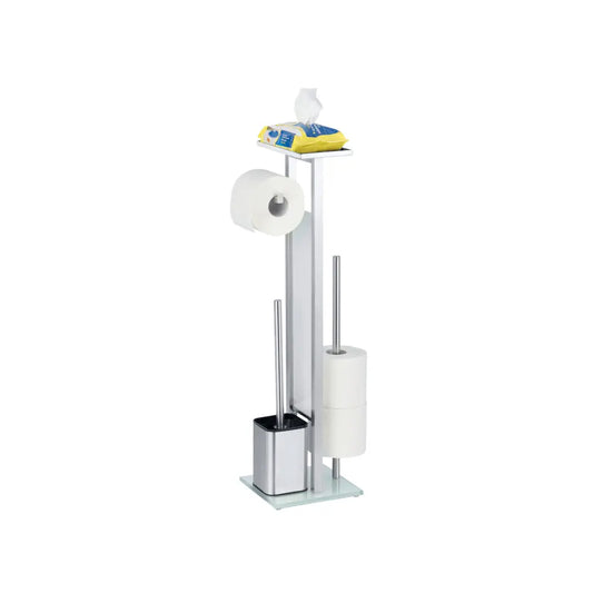 Edelstahl-Stand-WC-Garnitur