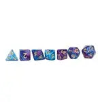 Würfelset RPG Two Tone blau/lila