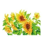 Diamond Painting Sonnenblumenfeld
