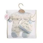 Pyjamaset Häschen blau 32cm