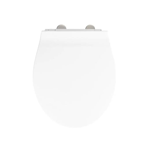 Wenko - Toilet Seat Orani White - Ultimate Comfort & Easy-Close Feature! 🚽✨