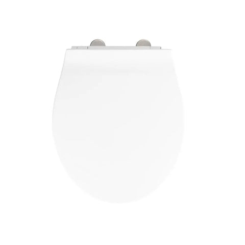 Wenko - Toilet Seat Orani White - Ultimate Comfort & Easy-Close Feature! 🚽✨