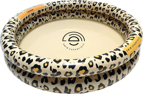 Swim Essentials | Baby Pool 60cm | Beige Leopard