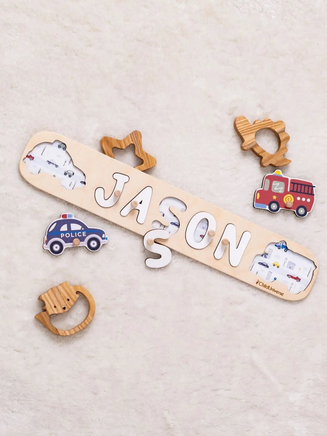 boys  personalized name puzzle 