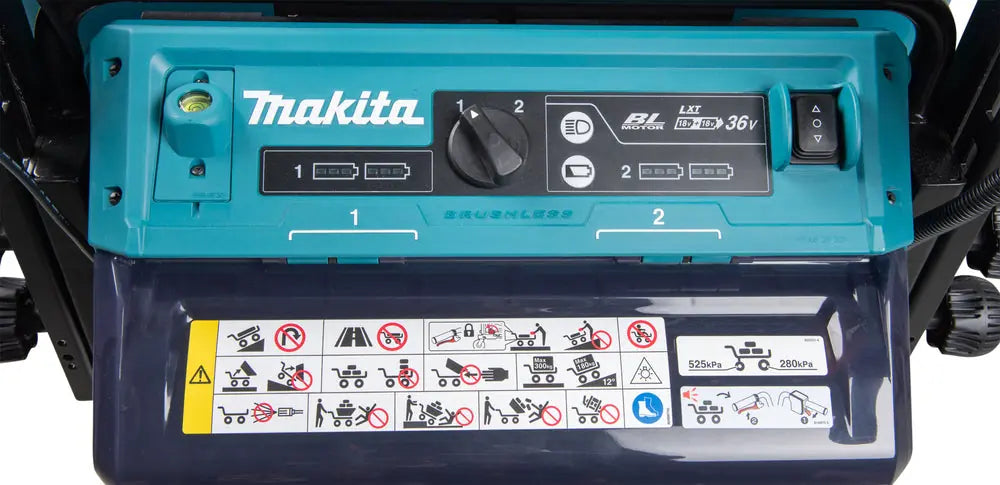 
          Akku-Schubkarre mit Elektro-Kippmulde LXT ®
          DCU602Z
        