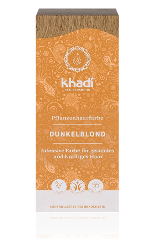 KHADI Pflanzenhaarfarbe Dunkelblond