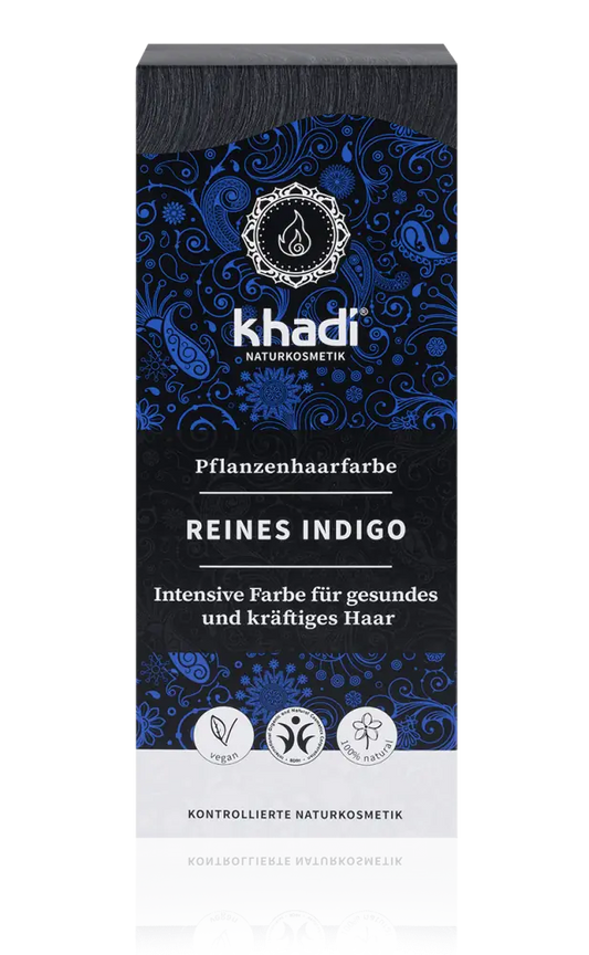 KHADI Pflanzenhaarfarbe Reines Indigo