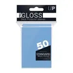 Light Blue Deck Protector Standard (50) NEW SIZE