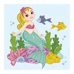 Diamond Painting Kleine Meerjungfrau