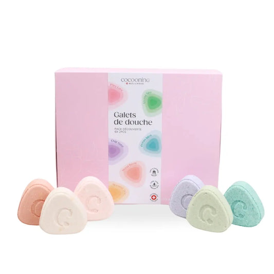 Cocooning Biocosmetics - Discovery Set - Refreshing Shower Galets for an Invigorating Cleanse 🌿🚿✨