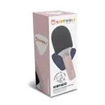 Mikrofon Bluetooth mit Licht blau