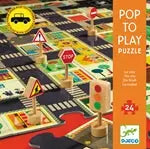 Riesenpuzzle Die Stadt 24 Teile